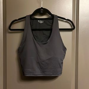 Athleta Black Crop Tank